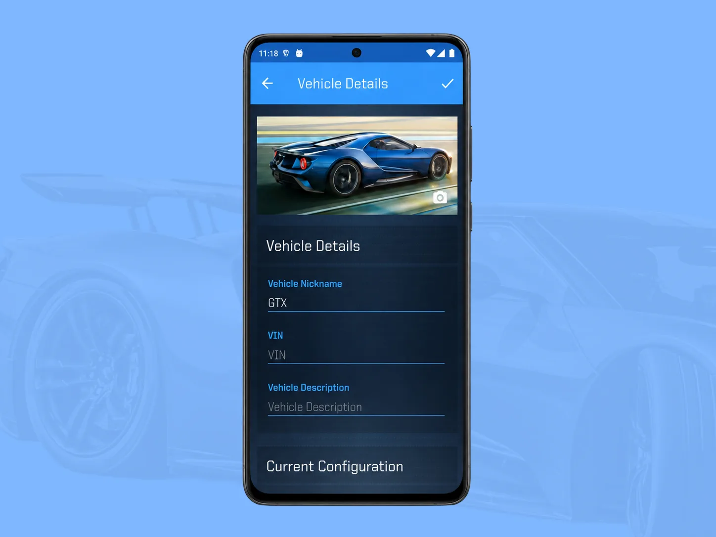 Ford Performance companion app
